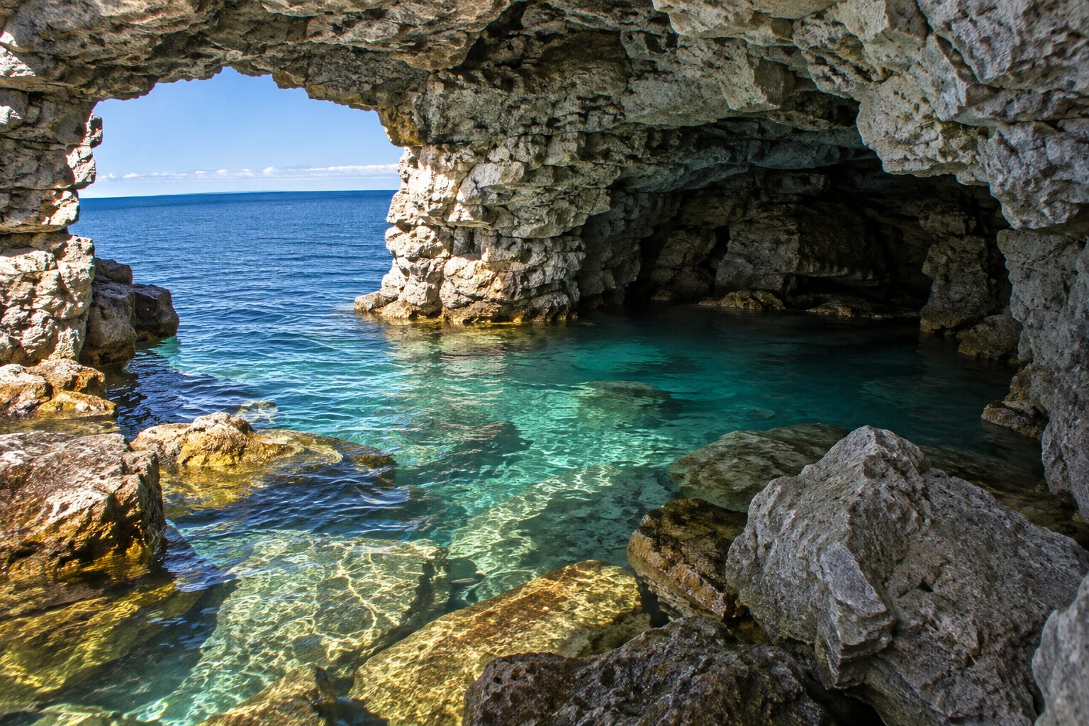 The Grotto, Bruce Peninsula, Ontario
