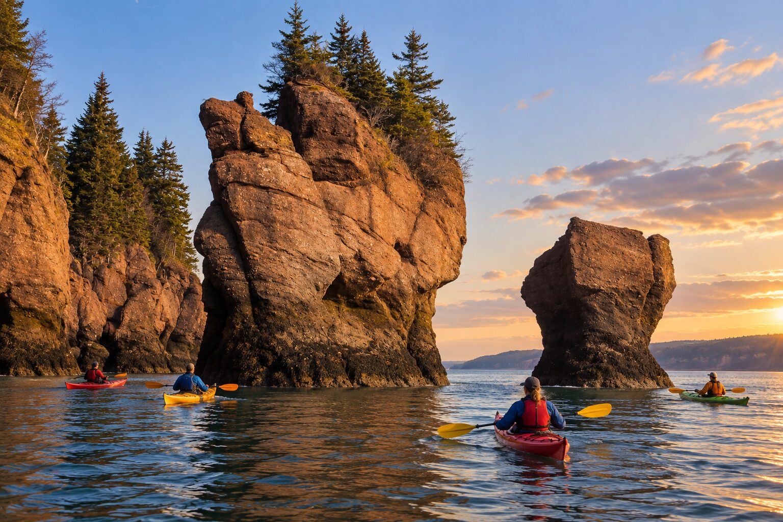 A second view of Hopewell Rocks