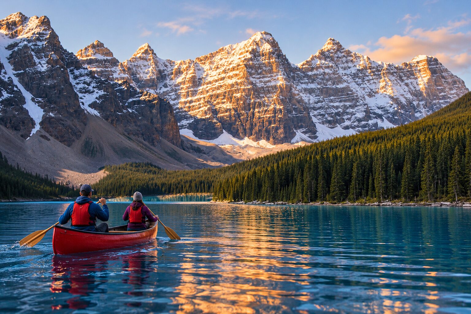 A second view of Moraine Lake