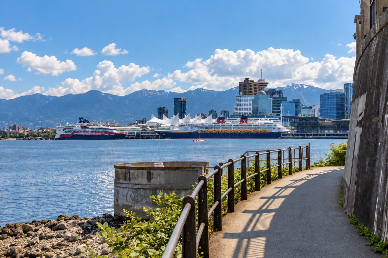Stanley Park Seawall, British Columbia